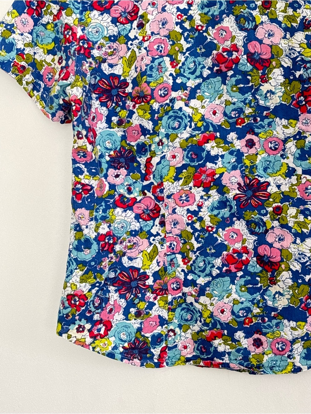 Orvis Classic Floral Women Button Shirt Size Medium Casual Classic A33 - Picture 11 of 12